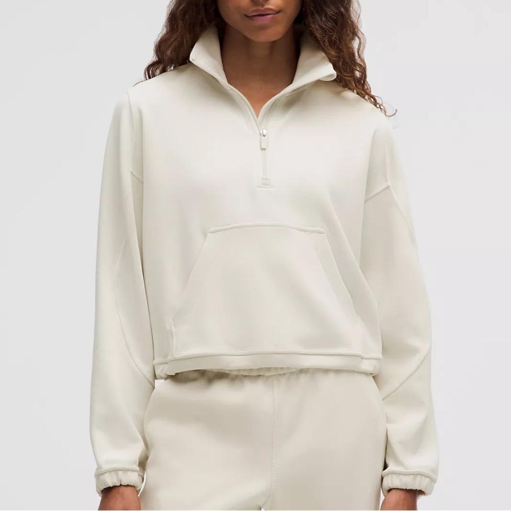 Lululemon Brushed Softstream Half Zip